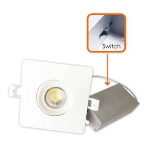 4″ Square Eyeball 5Way CCT